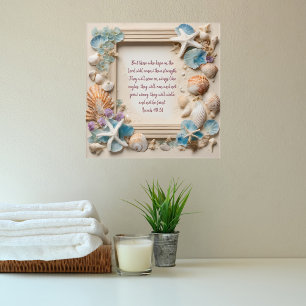 Poster Cadre Rêves de Coquillages