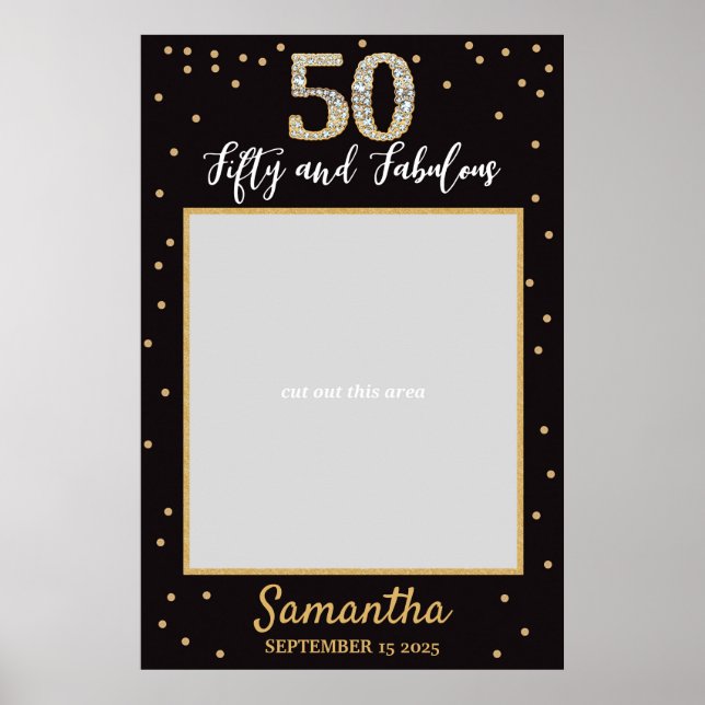 Poster Cadres photo Diamond Gold et Black Birmingham (Devant)
