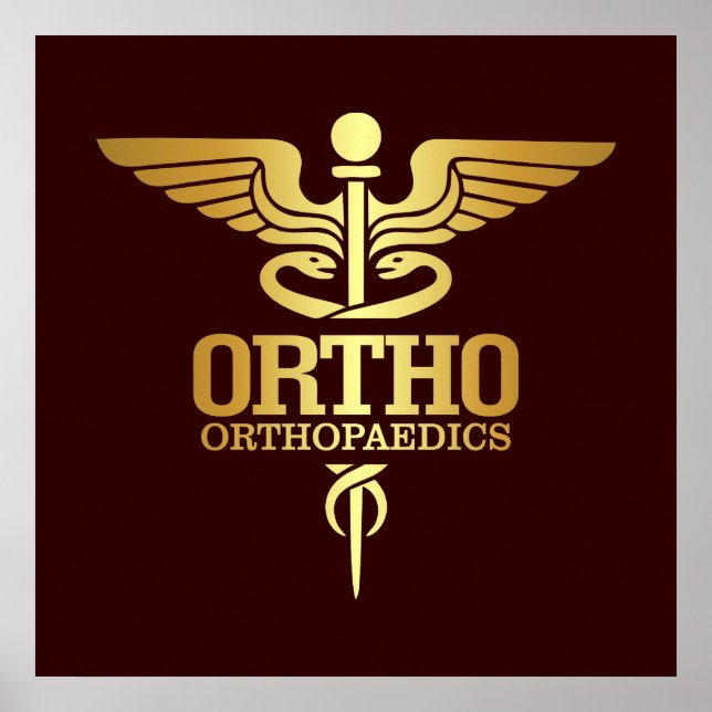 Poster Caducée d'or (ORTHO) (Devant)