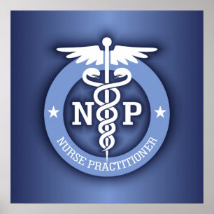 Poster Caduceus NP (bleu)