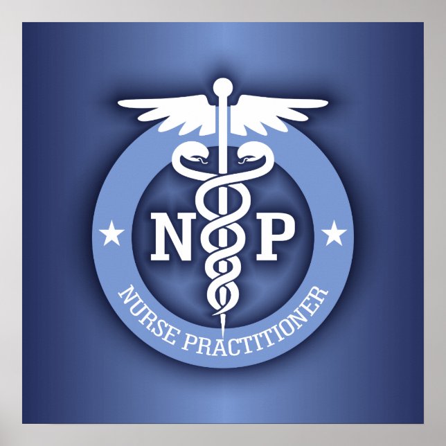Poster Caduceus NP (bleu) (Devant)
