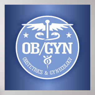 Poster Caduceus OBGYN idées cadeaux
