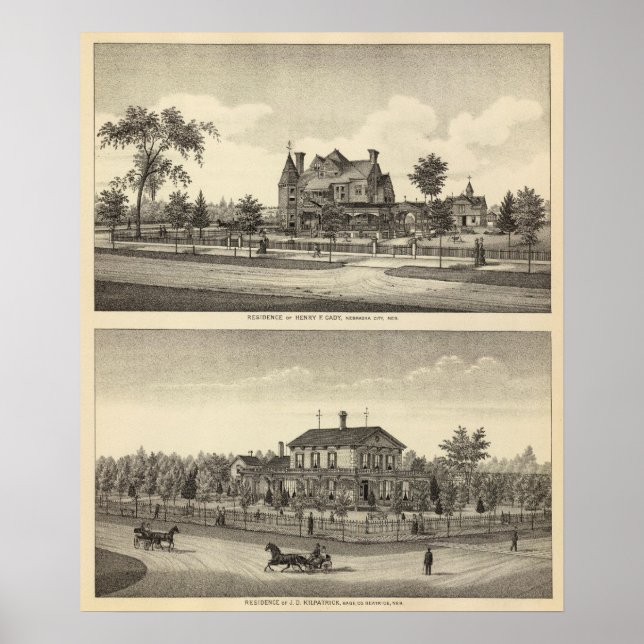 Poster Cady et Kilpatrick, Nebraska (Devant)