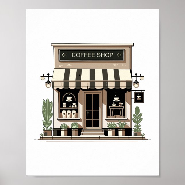 Poster Café (Devant)