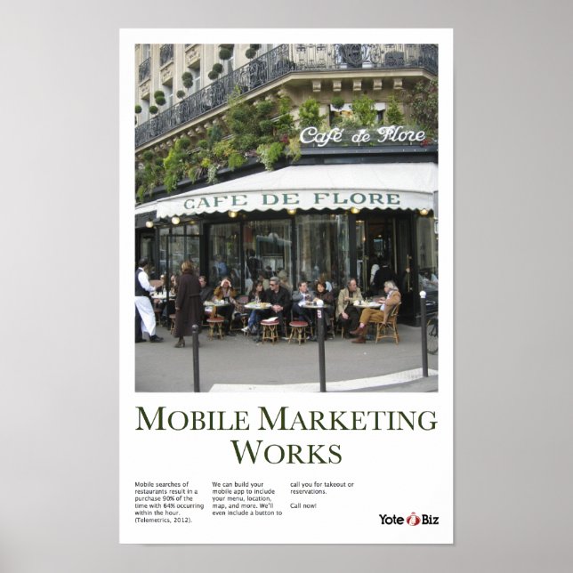 Poster Café (Devant)