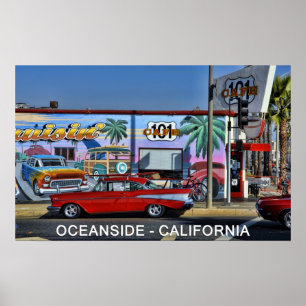 Poster Cafe 101 à Oceanside, Californie