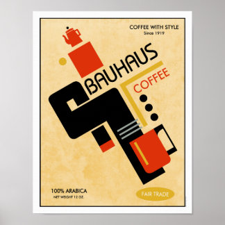 Poster Café Bauhaus