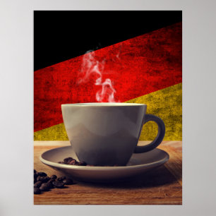 Poster Café d'Allemagne