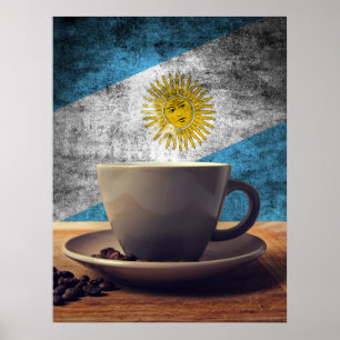 Poster Café d'Argentine