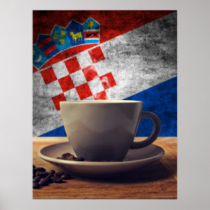 Poster Café de Croatie
