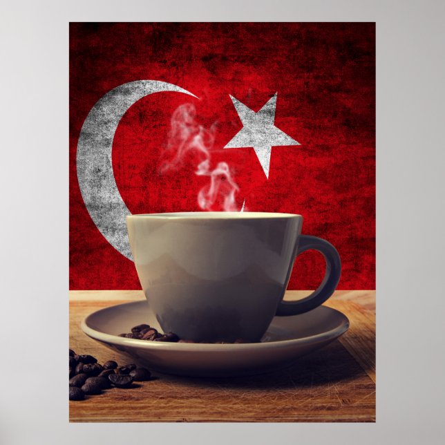 Poster Café de Turquie (Devant)