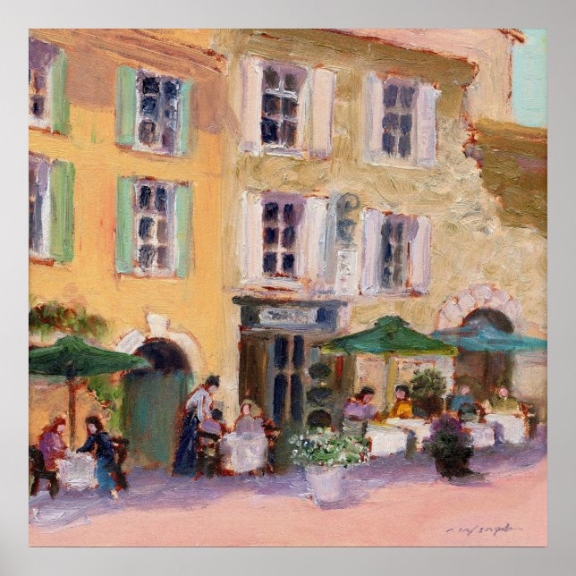 Poster Café Français (Devant)