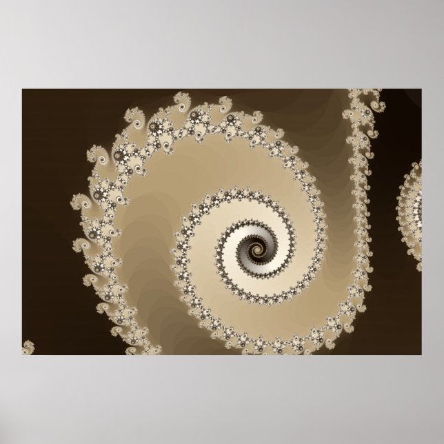 Poster Café Latte (Devant)