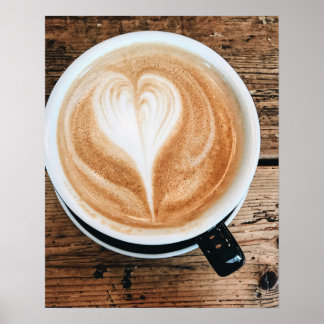 Poster Café Latte Art