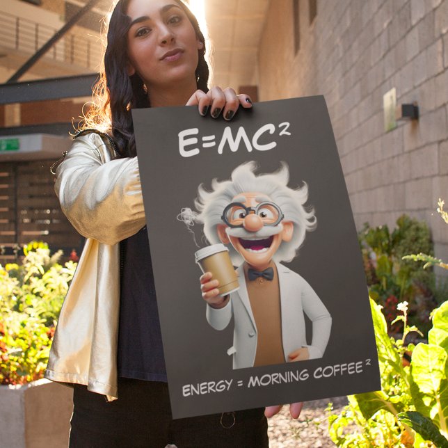Poster Café Mad Scientifique (Créateur téléchargé)