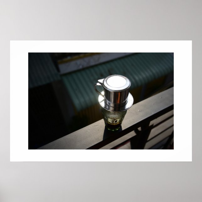 Poster Café Phin - Ca phe Phin Viet Nam (Devant)