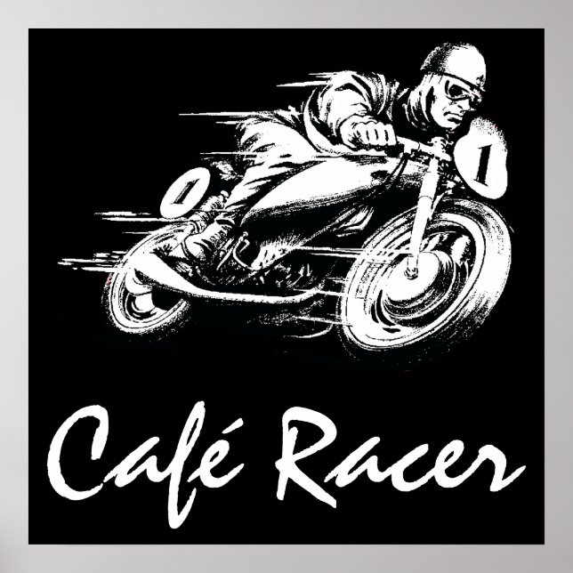 Poster Café Racer (Devant)