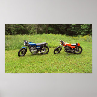Poster Cafe Racers