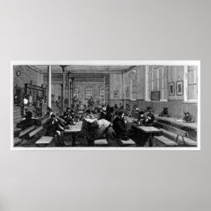 Poster Café-restaurant de l'ouvrier