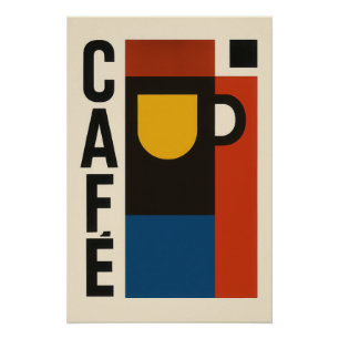 Poster Café structuré