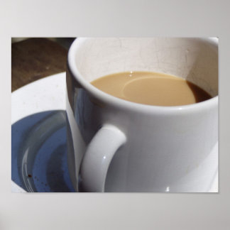 Poster Café tasse deux
