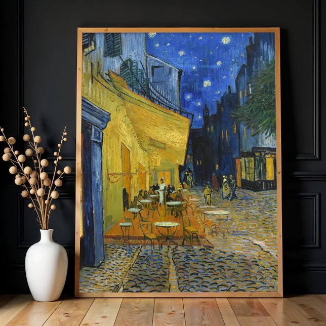 Poster Café Terrasse par Vincent Van Gogh (Créateur téléchargé)