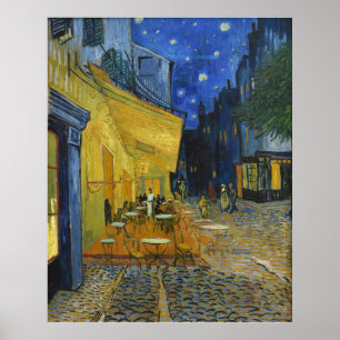 Poster Café Terrasse par Vincent Van Gogh