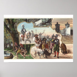 Poster Café vintage "Florida" Arbuckle Bros