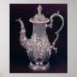 Poster Cafetière par John Watson, Sheffield, 1818