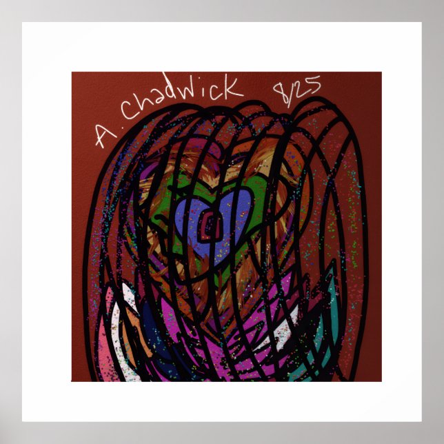 Poster Caged Heart  (Devant)