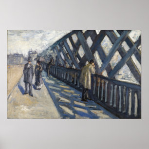 Poster Caillebotte - Étude Pour Le Pont De L'Europe