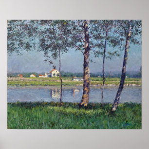 Poster Caillebotte - Rive De La Seine Chez Gennevilliers