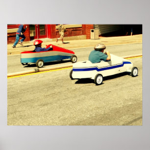 POSTER CAISSE À SAVON DERBY