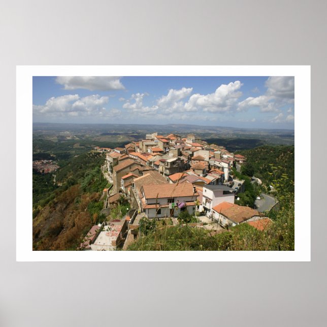 Poster Calabre - Arène, Italie (Devant)