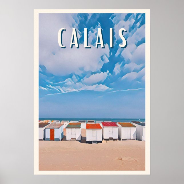 Poster Calais Photo Vintage  (Devant)