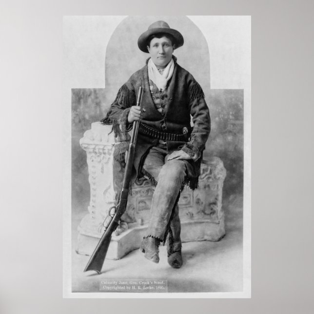 Poster Calamité Scout Professionnelle Jane 1895 (Devant)
