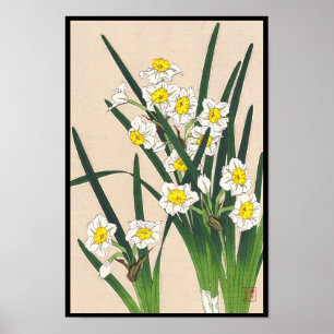 Poster Calandre florale du Japon Kawarazaki Shodo japan