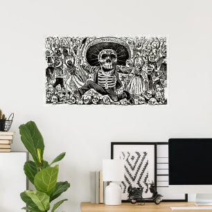 Poster Calaveras Oaxaquena