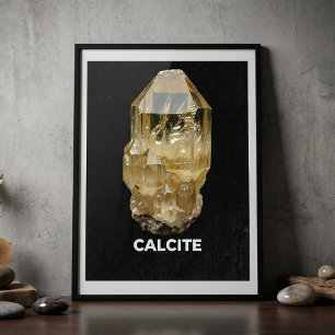 Poster Calcite Cristal Pierre Précieuse