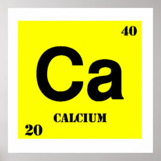 Poster Calcium