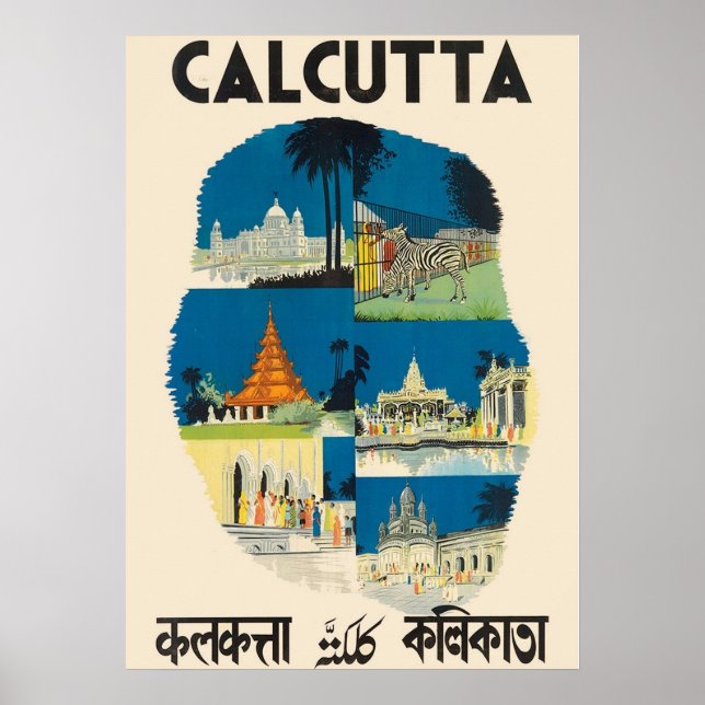 POSTER CALCUTTA (Devant)
