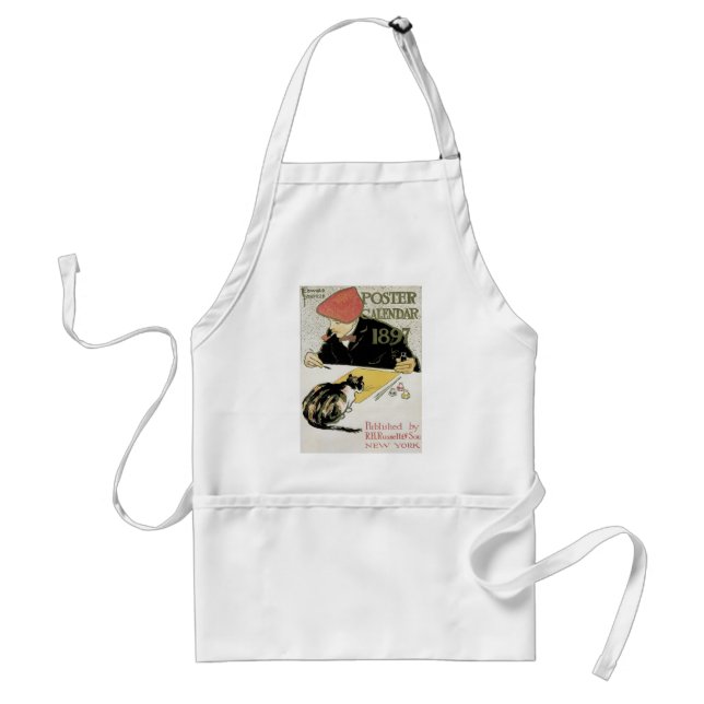Poster Calendar 1897 Standard Apron (Front)