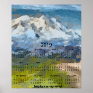 POSTER CALENDRIER 2019