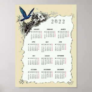 Poster Calendrier 2022