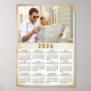 Poster Calendrier 2025 Photo personnalisée