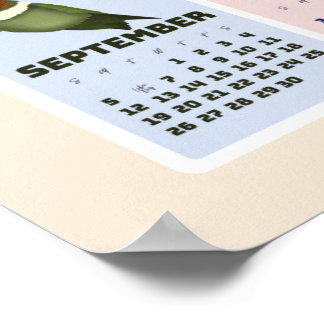 Poster Calendrier d'Austin Bird 2021