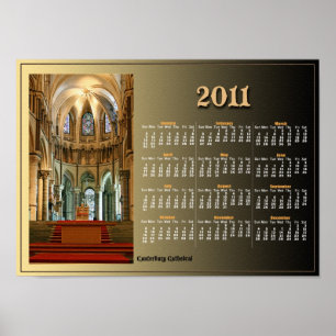 Poster Calendrier de la cathédrale