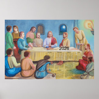 Poster Calendrier de la Cène 2026
