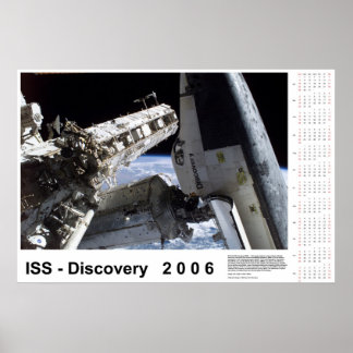 Poster Calendrier ISS-Discovery 2006