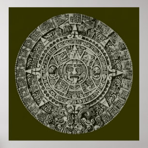 Poster calendrier maya